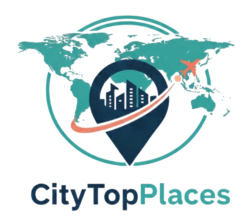 CityTopPlaces logo – city travel guides and top places to visit worldwide